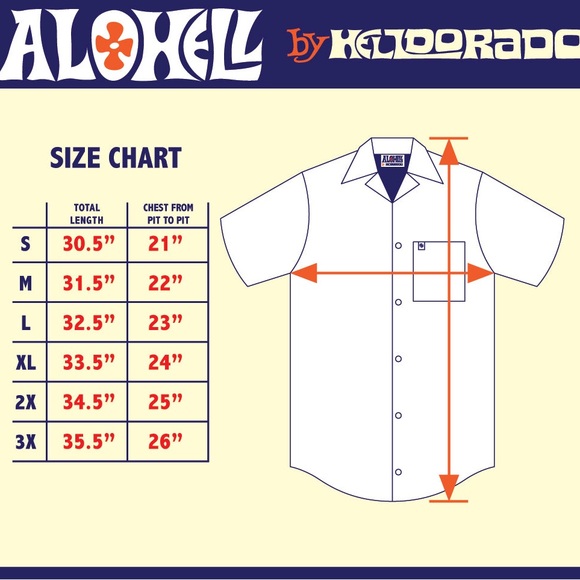 Alohell Creature From The Black Lagoon Hawaiian Tiki Surf Mod Green Shirt - Sz M - Picture 2 of 3